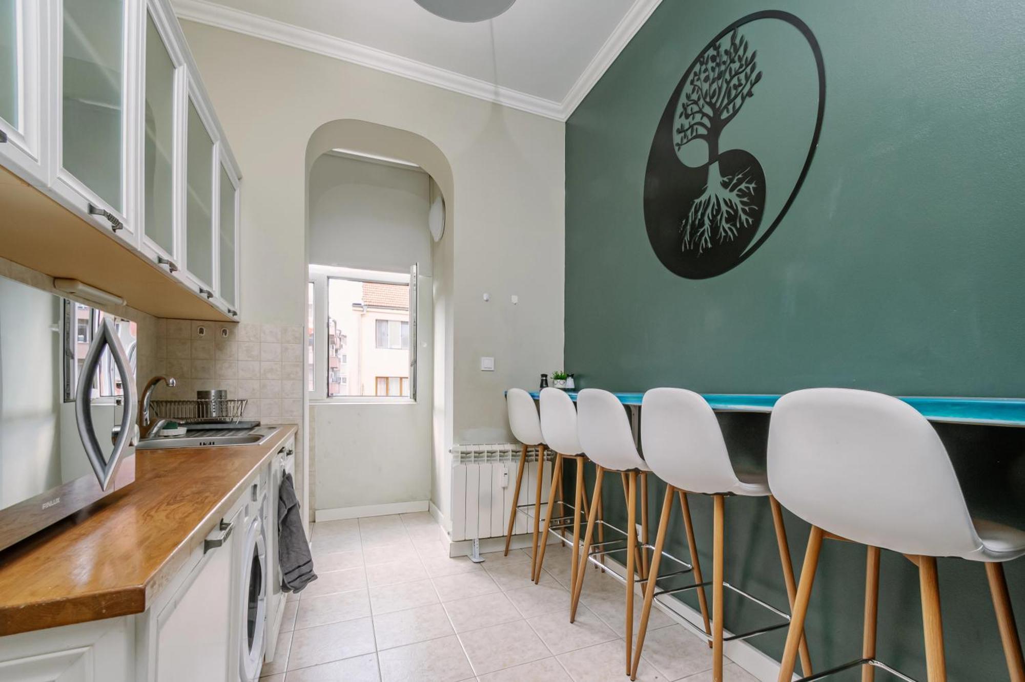 5 Seconds Away From The Main Street, Free Secured Parking Apartment Sofia Luaran gambar